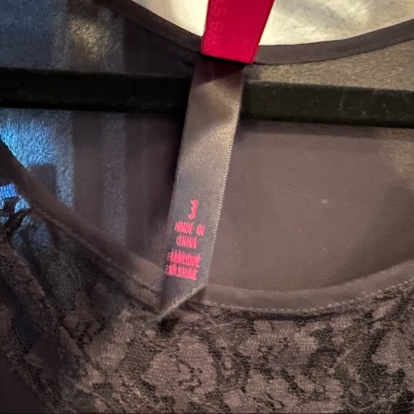 Pure Energy Plus Size Sheer Black Blouse. Size 3X - Picture 5 of 10